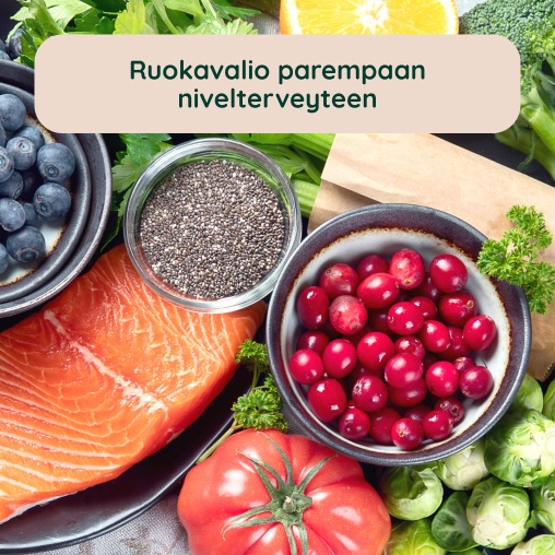 Ruokavalio parempaan nivelterveyteen